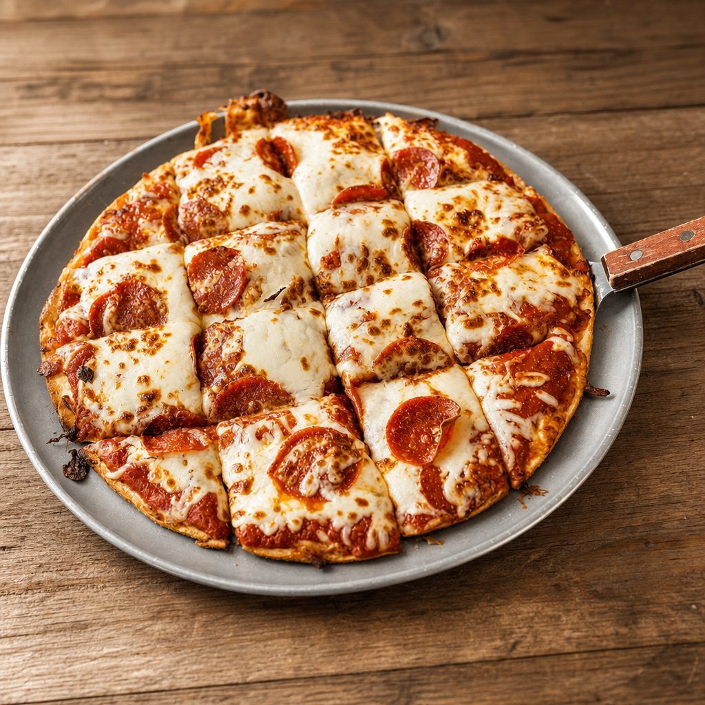 12 Inch Pepperoni Pizza.