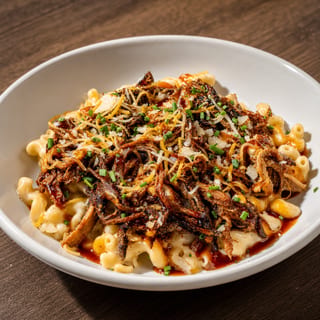 Bourbon Bacon Mac N Cheese