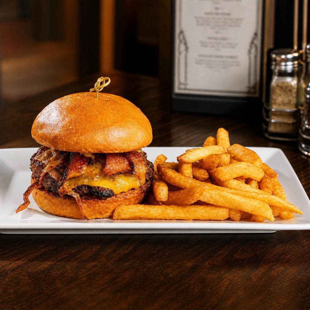 Oak Burger.