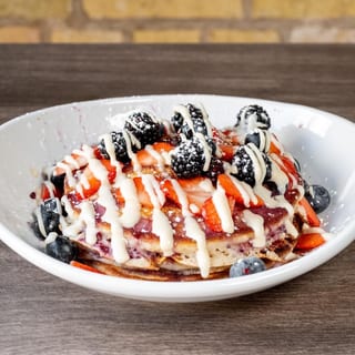 Triple Berry Pancakes