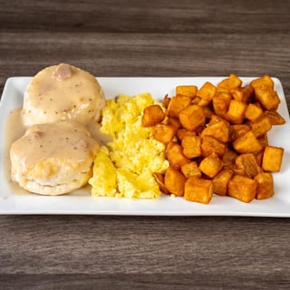 Biscuits and Gravy Platter
