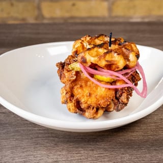 Nash Chick & Waffle Sandwich